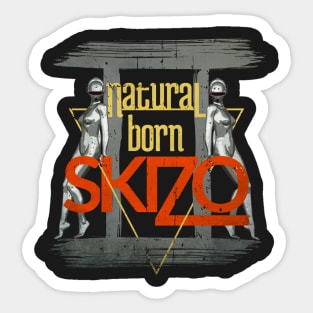 Gemini - Natural Born Skizo Sticker